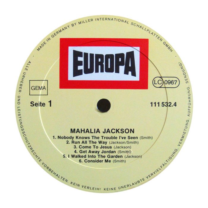Mahalia Jackson - Mahalia Jackson