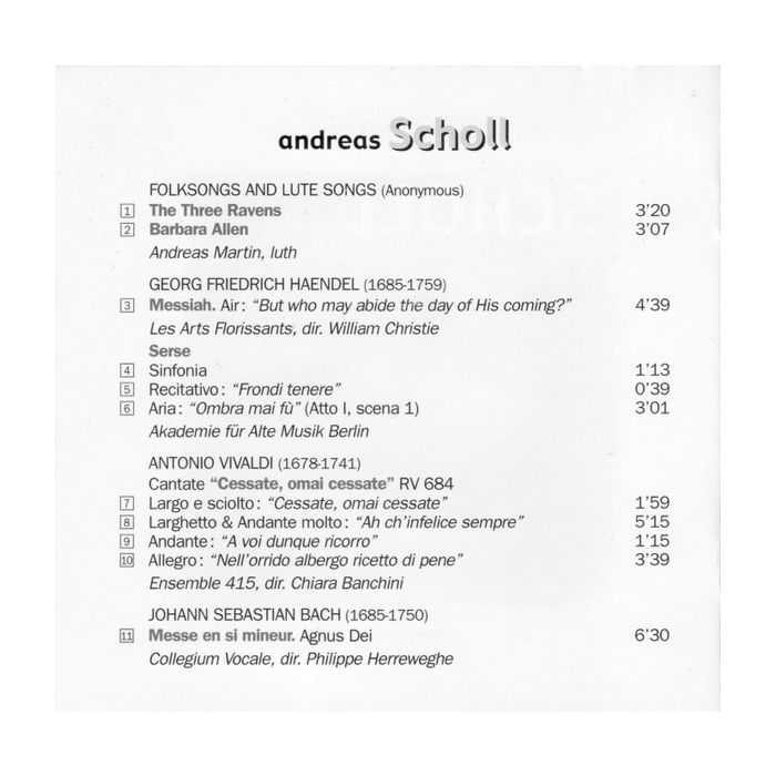 Andreas Scholl - The Voice