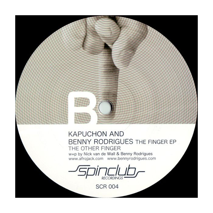 Kapuchon And Benny Rodrigues - The Finger EP