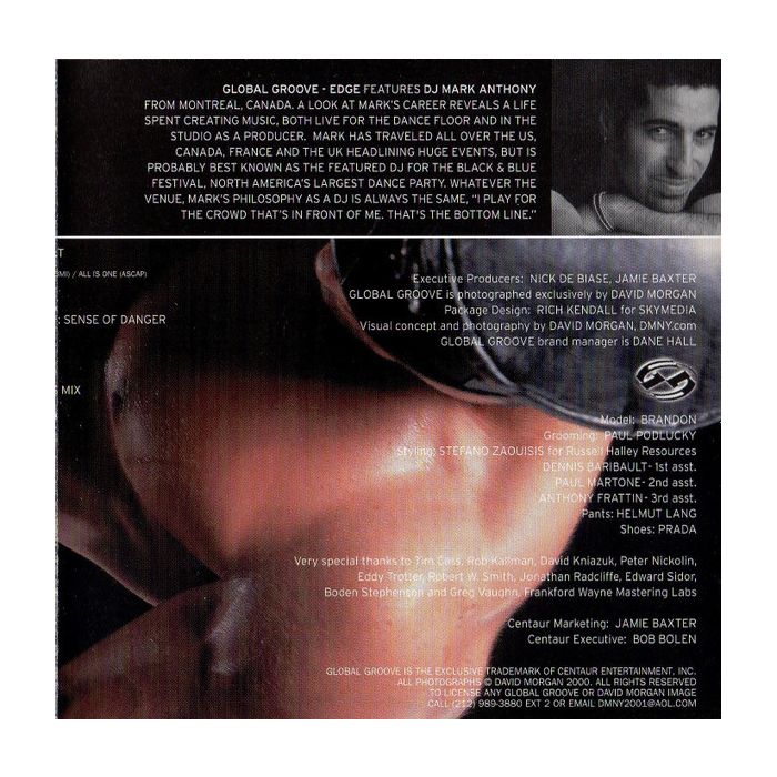 Mark Anthony  - Global Groove - Edge