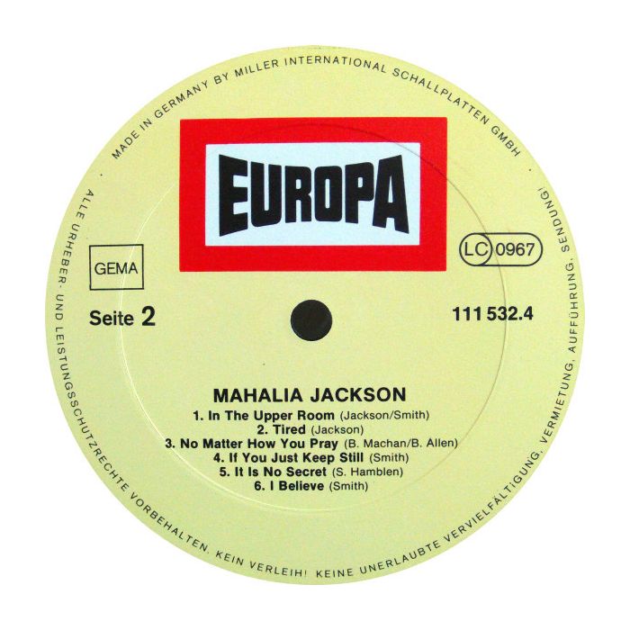 Mahalia Jackson - Mahalia Jackson
