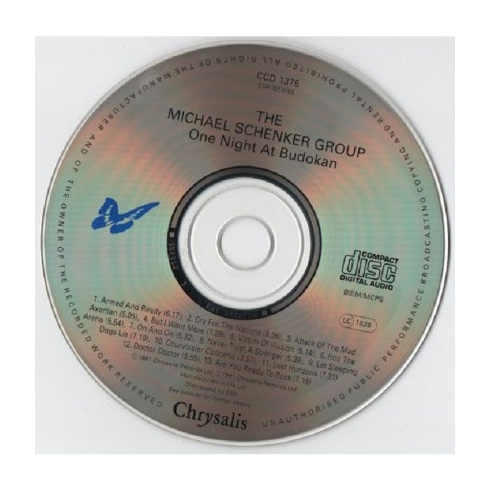 The Michael Schenker Group - One Night At Budokan