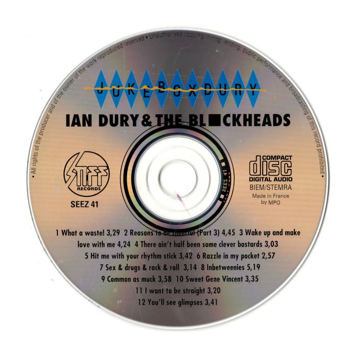 Ian Dury And The Blockheads - Jukebox Dury