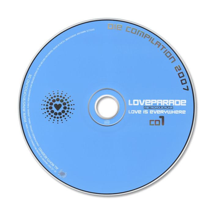 Various - Loveparade - Metropole Ruhr 2007-2011: Love Is Everywhere - Die Compilation 2007
