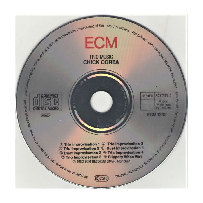 Chick Corea , Miroslav Vitous , Roy Haynes - Trio Music