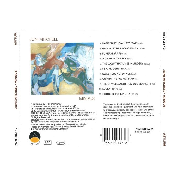 Joni Mitchell - Mingus