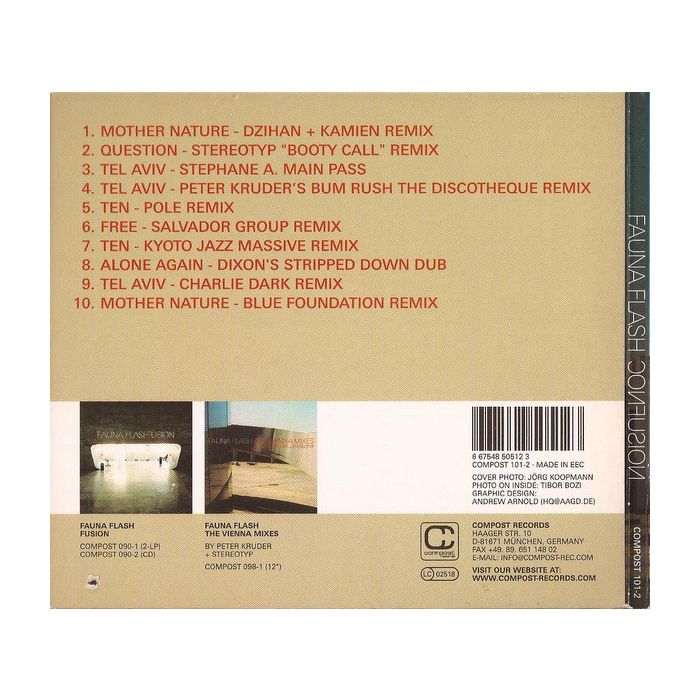 Fauna Flash - Confusion  - The Fusion Mixes