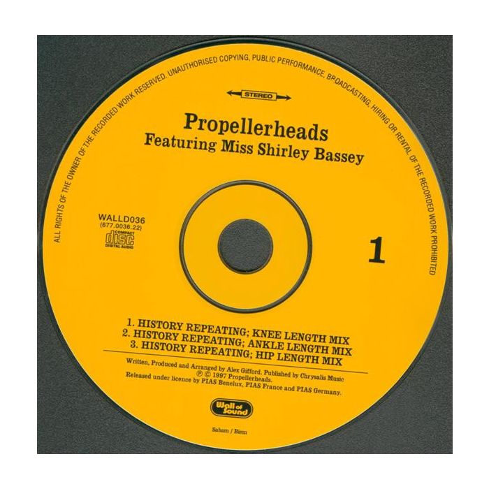 Propellerheads Featuring Shirley Bassey - History Repeating