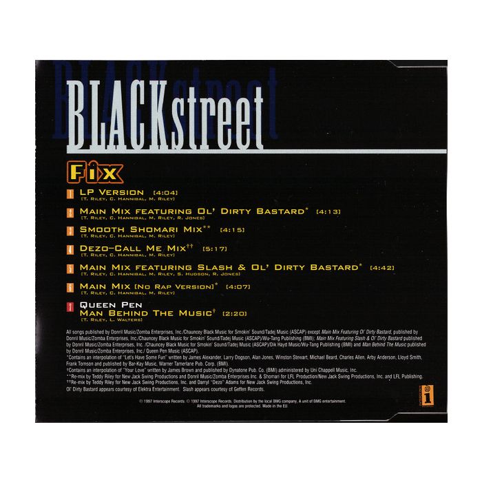 Blackstreet With Special Guests Ol' Dirty Bastard And Slash  - Fix