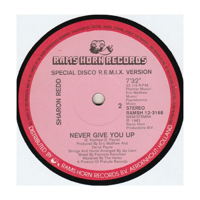 Sharon Redd - In The Name Of Love (Special Disco R.E.M.I.X. Version)