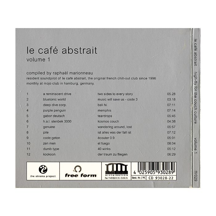 Various - Le Café Abstrait Volume 1 - Hi-Fly For The Couch Culture