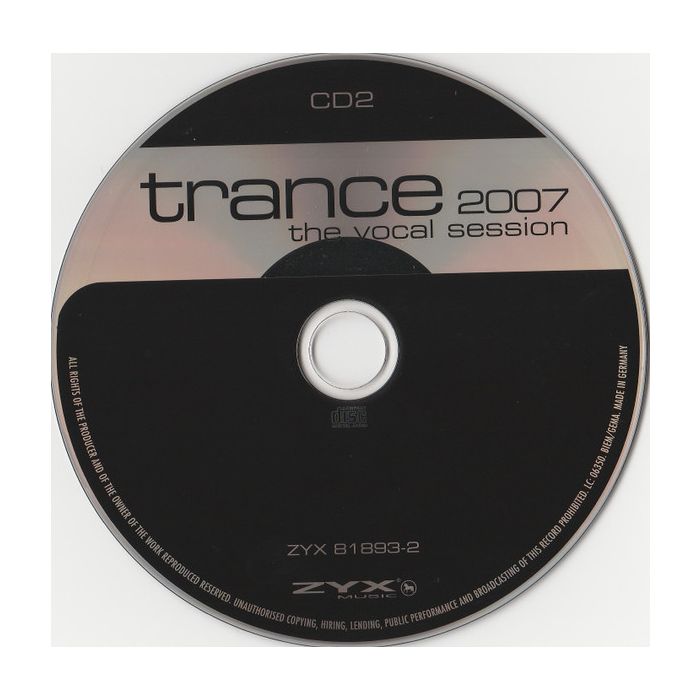 Various - Trance - The Vocal Session 2007