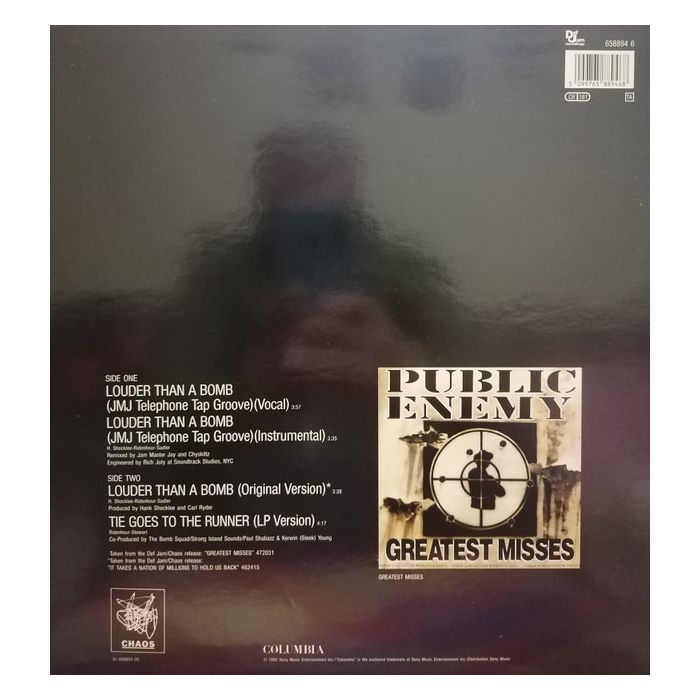 Public Enemy - Louder Than A Bomb