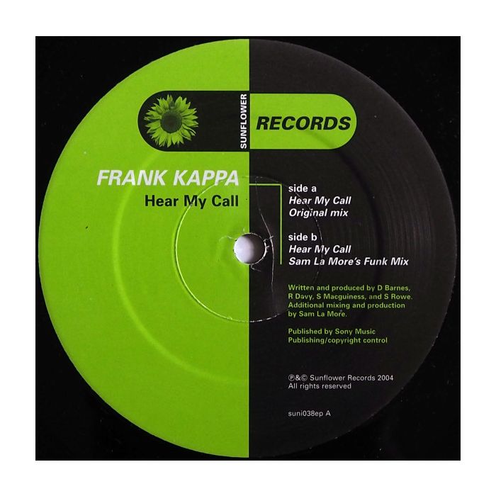 Frank Kappa - Hear My Call