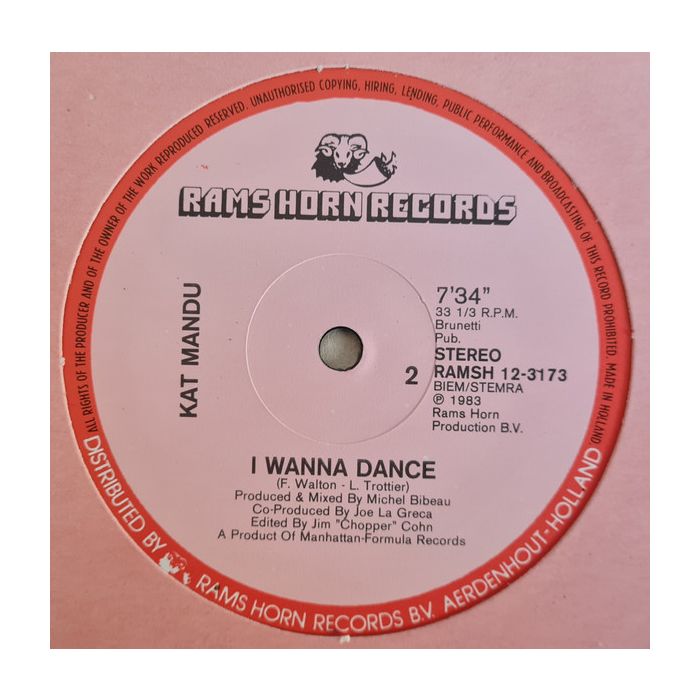 Kat Mandu - I Wanna Dance