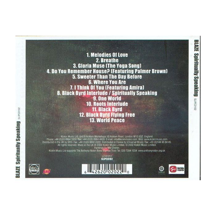 Blaze - Spiritually Speaking