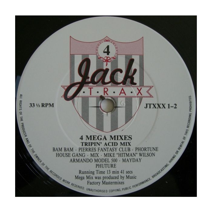 Various - Jack Trax - Mega Mix