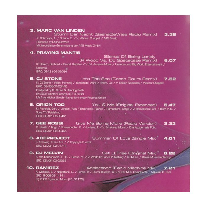 Various - Trance - The Vocal Session 2/2002