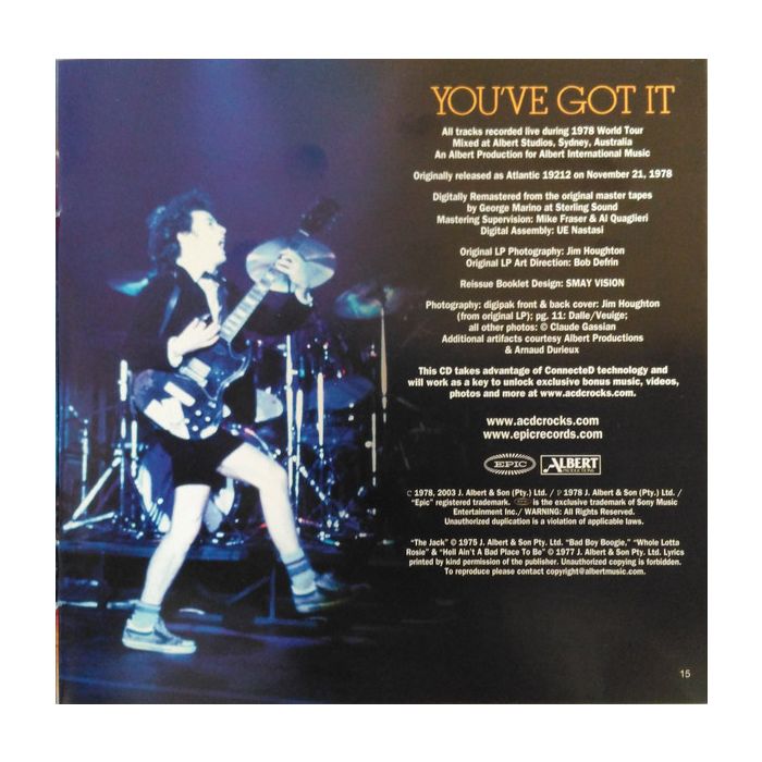 AC/DC - If You Want Blood You've Got It