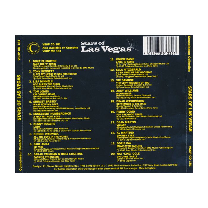Various - Stars Of Las Vegas
