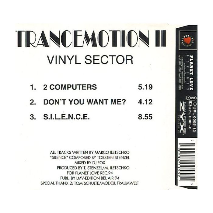 Transmotion - Vinyl Sector