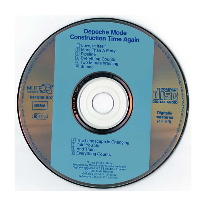 Depeche Mode - Construction Time Again