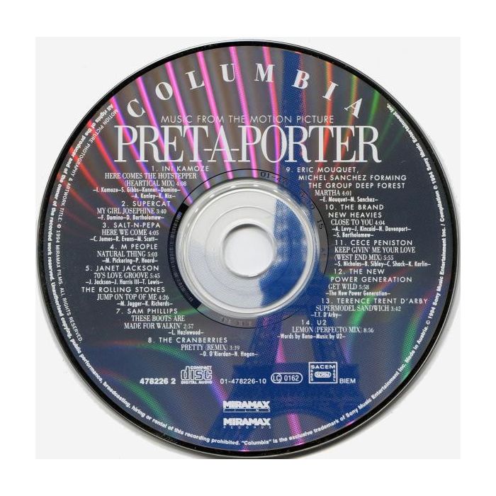 Various - Pret-A-Porter (Music From The Motion Picture)