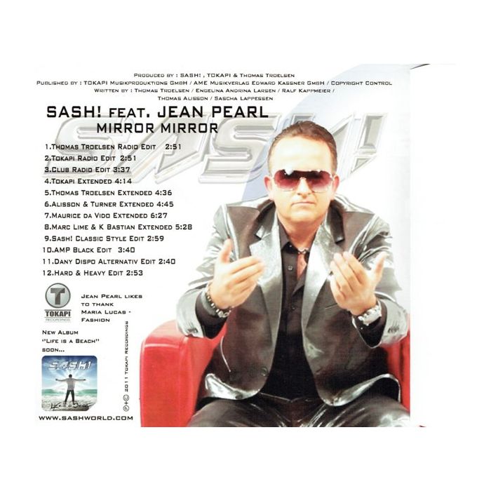 Sash! Feat. Jean Pearl - Mirror Mirror