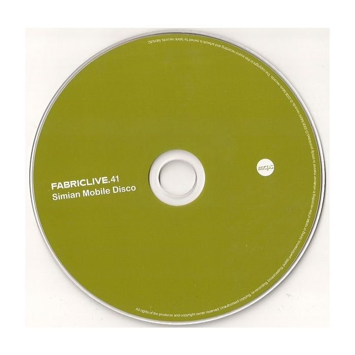 Simian Mobile Disco - FabricLive.41