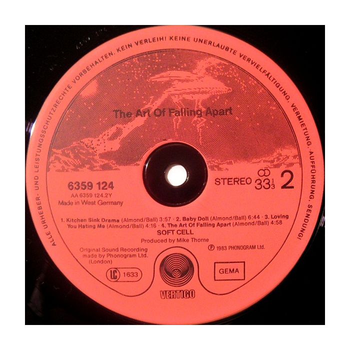 Soft Cell - The Art Of Falling Apart