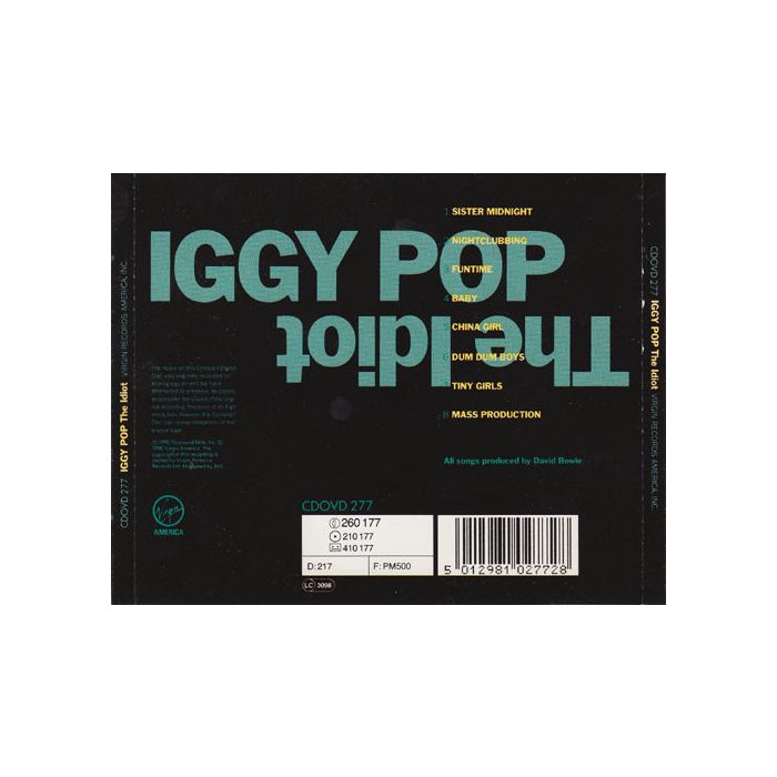 Iggy Pop - The Idiot