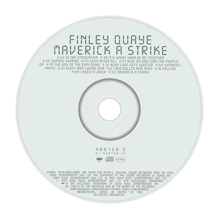 Finley Quaye - Maverick A Strike