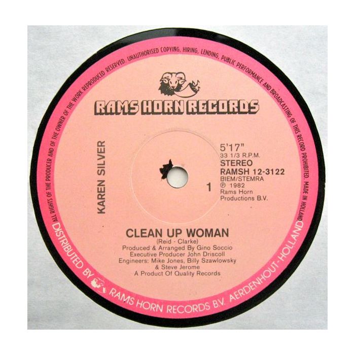 Karen Silver - Clean Up Woman