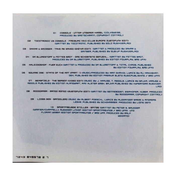Various - Unter Unserem Himmel 2 - Die Zündfunk Compilation