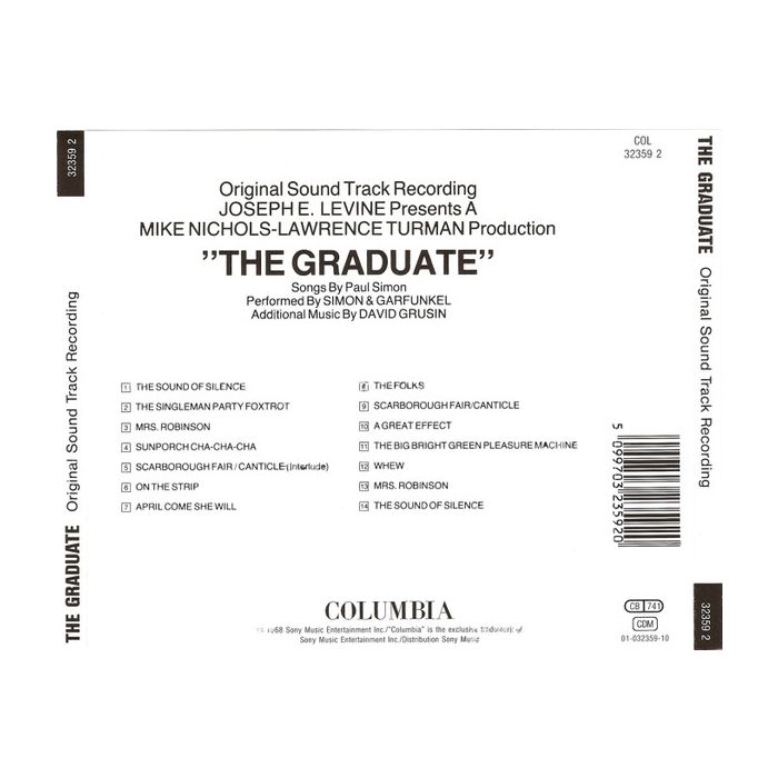 Simon & Garfunkel - The Graduate (Original Sound Track Recording)