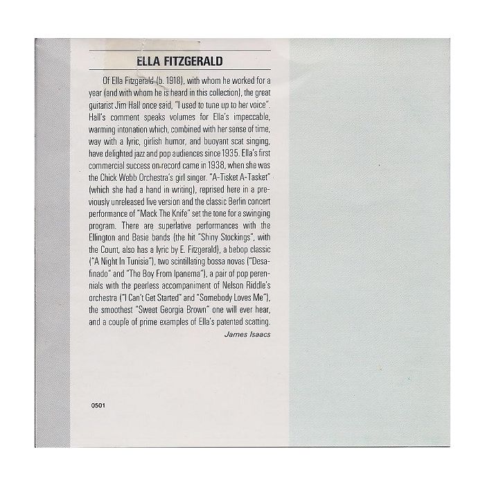 Ella Fitzgerald - Ella Fitzgerald