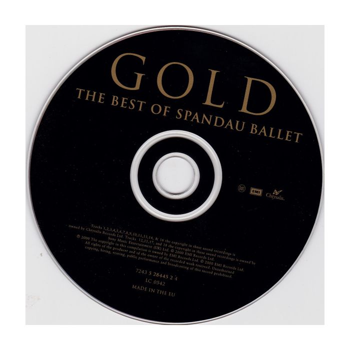 Spandau Ballet - Gold - The Best Of Spandau Ballet