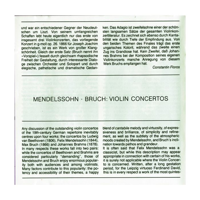 Felix Mendelssohn-Bartholdy • Max Bruch - Anne-Sophie Mutter · Berliner Philharmoniker · Herbert von Karajan - Violinkonzerte