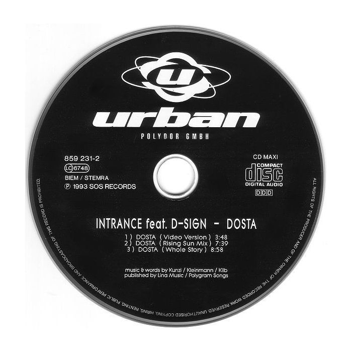Intrance Feat. D-Sign - Dosta