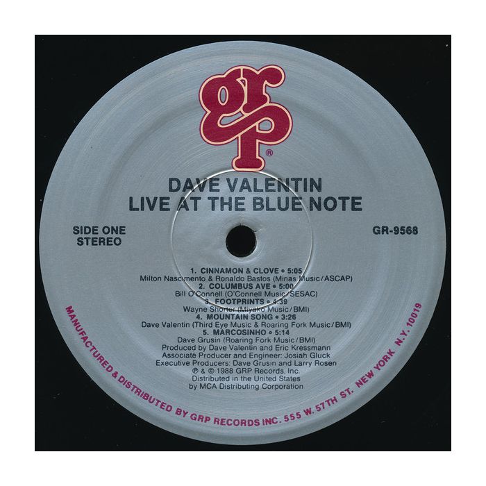 Dave Valentin - Live At The Blue Note