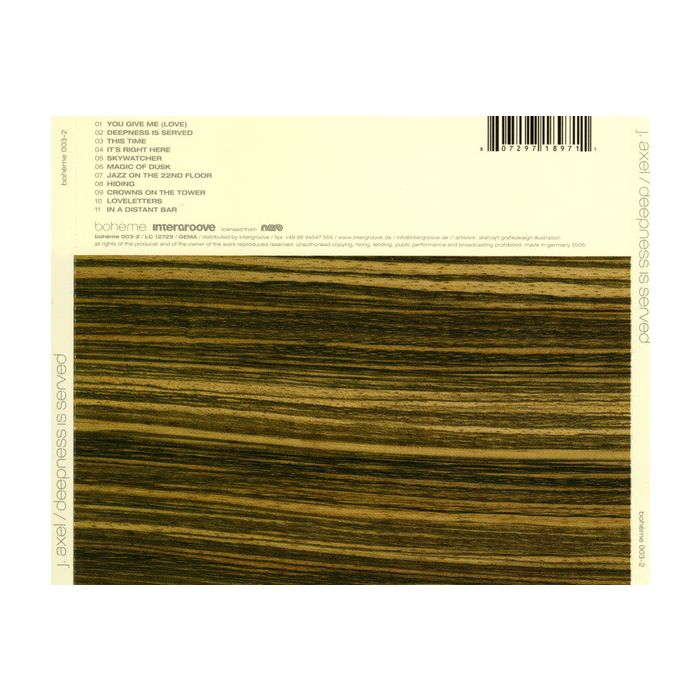 J.Axel - Deepness Is Served