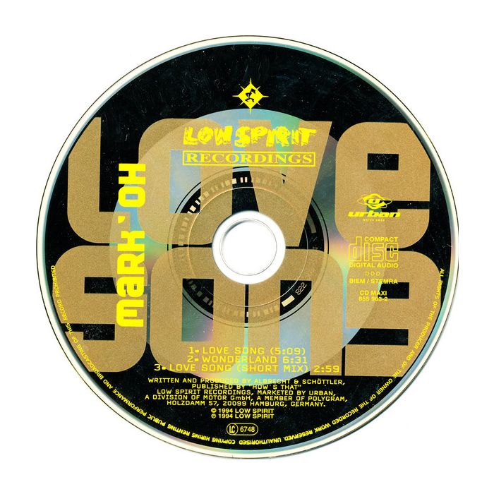 Mark 'Oh - Love Song