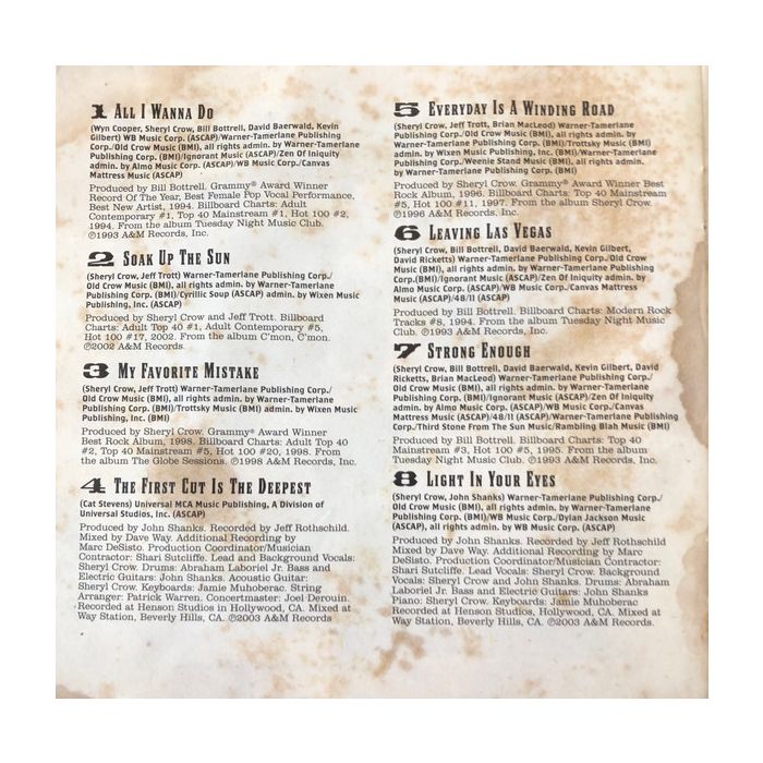 Sheryl Crow - The Very Best Of Sheryl Crow