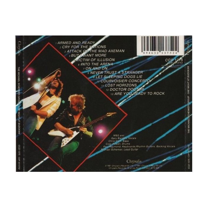The Michael Schenker Group - One Night At Budokan