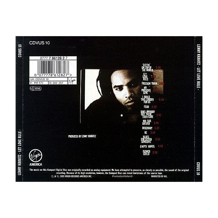 Lenny Kravitz - Let Love Rule