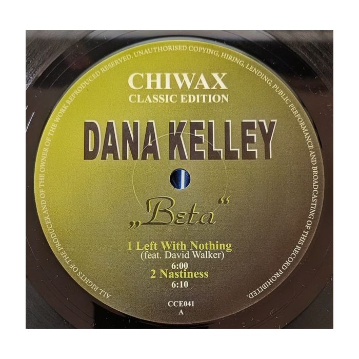 Dana Kelley - Beta
