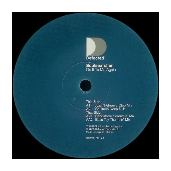 Soulsearcher - Do It To Me Again (Remixes)