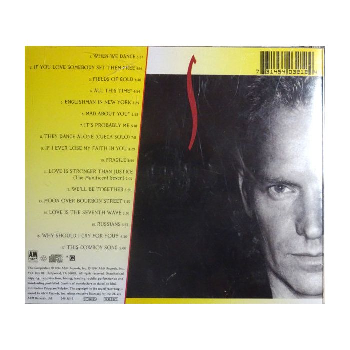 Sting - Fields Of Gold (The Best Of Sting 1984 - 1994)