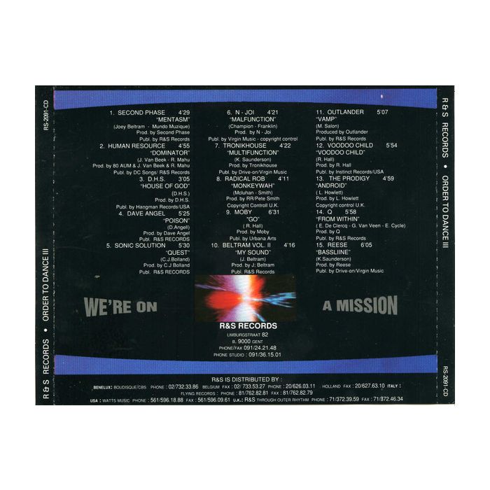 Various - Order To Dance III