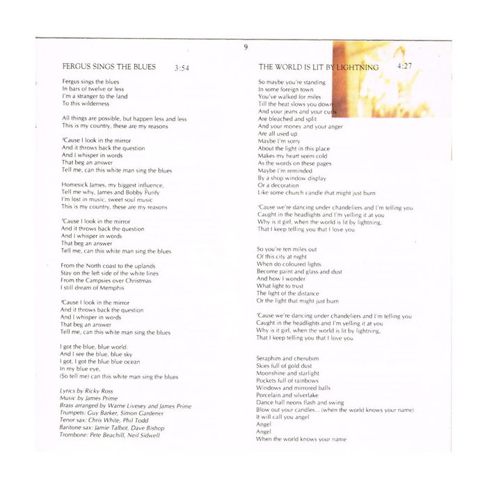 Deacon Blue - When The World Knows Your Name